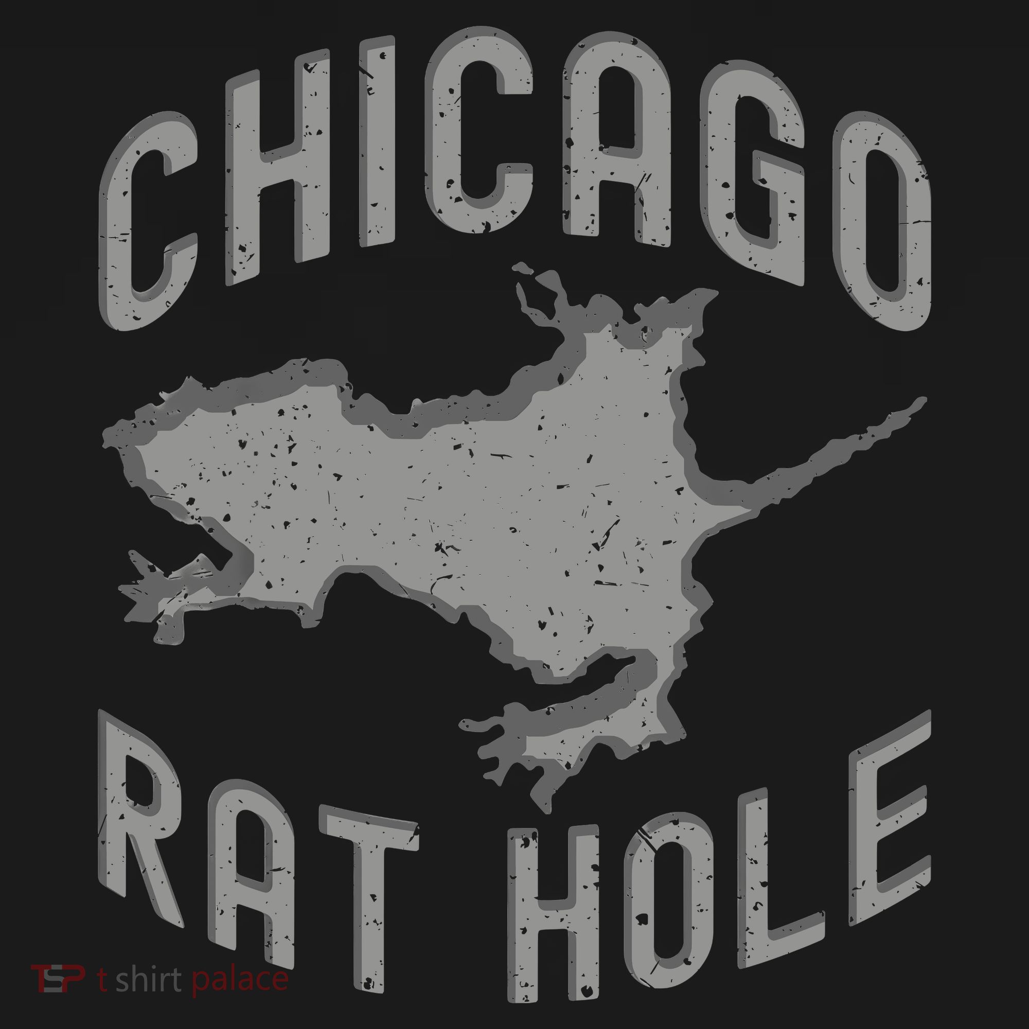 Chicago Rat Hole Hilarious Souvenir From Chicago Funny Sweatshirt