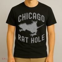 Chicago Rat Hole Hilarious Souvenir From Chicago Funny T-Shirt thumb 3