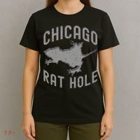 Chicago Rat Hole Hilarious Souvenir From Chicago Funny T-Shirt thumb 4