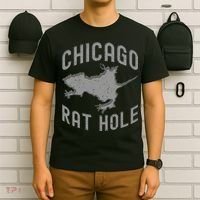 Chicago Rat Hole Hilarious Souvenir From Chicago Funny T-Shirt thumb 6