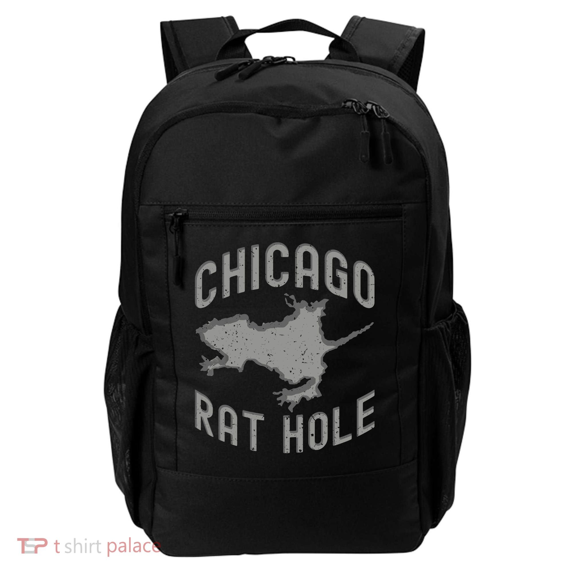 Chicago Rat Hole Hilarious Souvenir From Chicago Funny Backpack