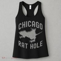Chicago Rat Hole Hilarious Souvenir From Chicago Funny Women's Tank Top thumb 3