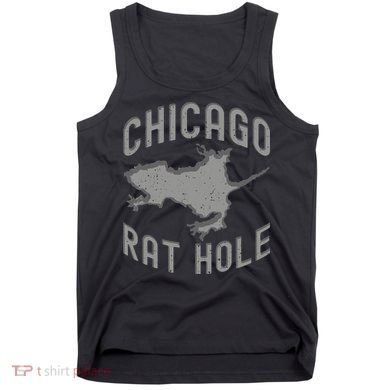 Chicago Rat Hole Hilarious Souvenir From Chicago Funny Tank Top