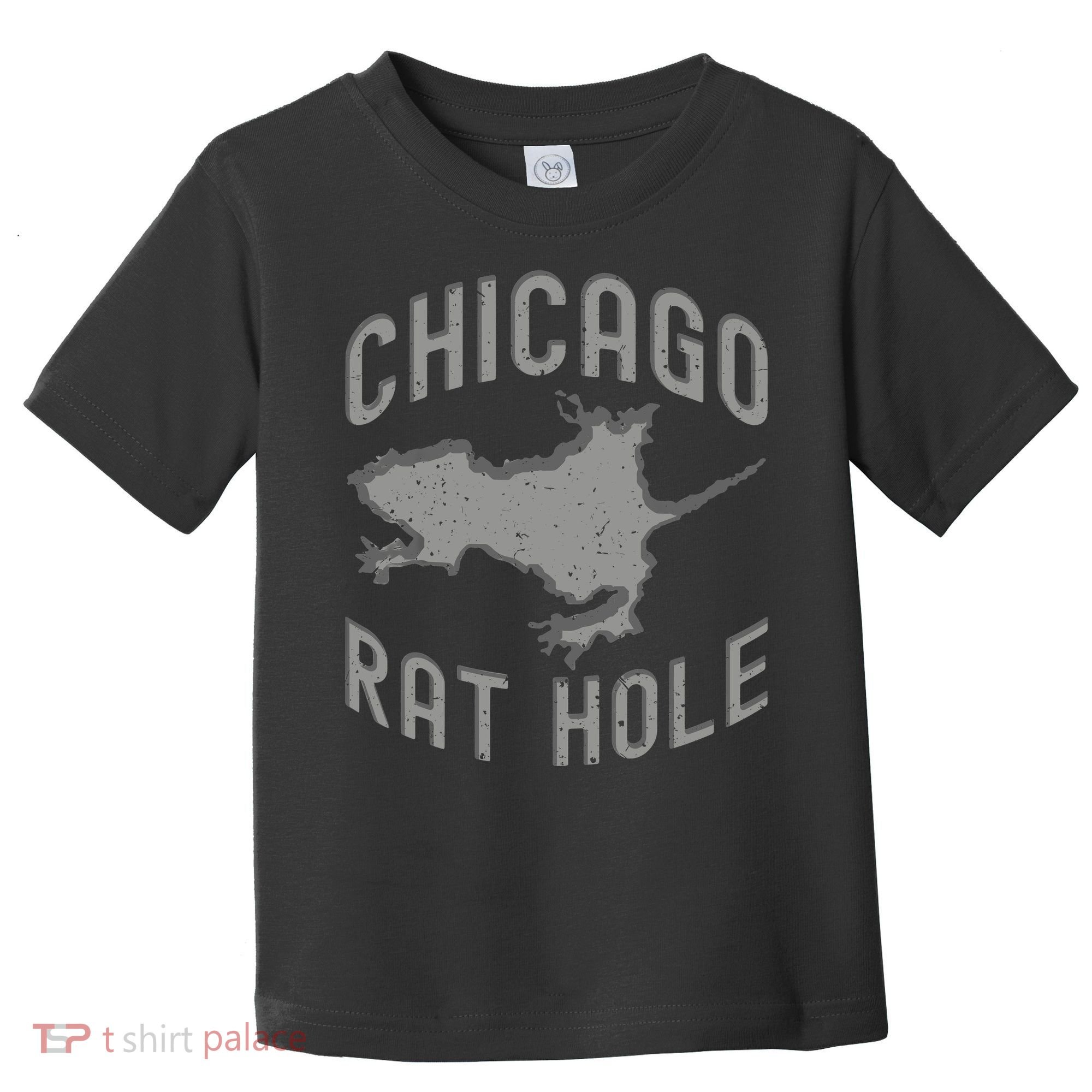 Chicago Rat Hole Hilarious Souvenir From Chicago Funny Toddler T-Shirt