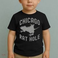 Chicago Rat Hole Hilarious Souvenir From Chicago Funny Toddler T-Shirt thumb 2