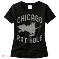 Chicago Rat Hole Hilarious Souvenir From Chicago Funny Women's T-Shirt thumb 0