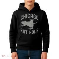 Chicago Rat Hole Hilarious Souvenir From Chicago Funny Kids Hoodie thumb 4