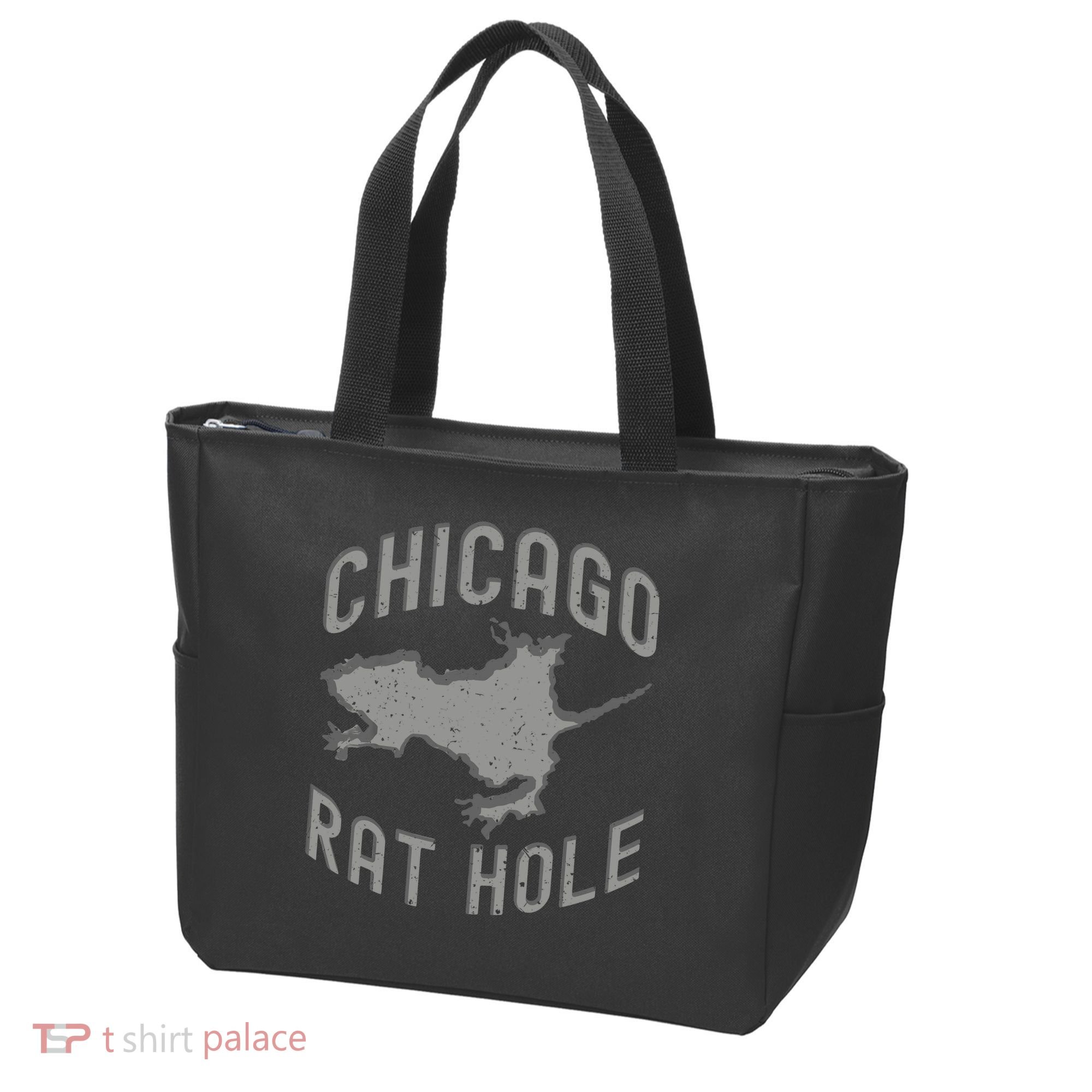 Chicago Rat Hole Hilarious Souvenir From Chicago Funny Tote Bag