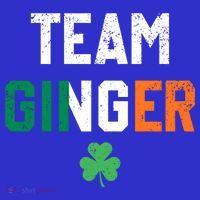 Cute Red Head Team Ginger St Patricks Day Green Irish Flag Funny Gift Coaster thumb 2