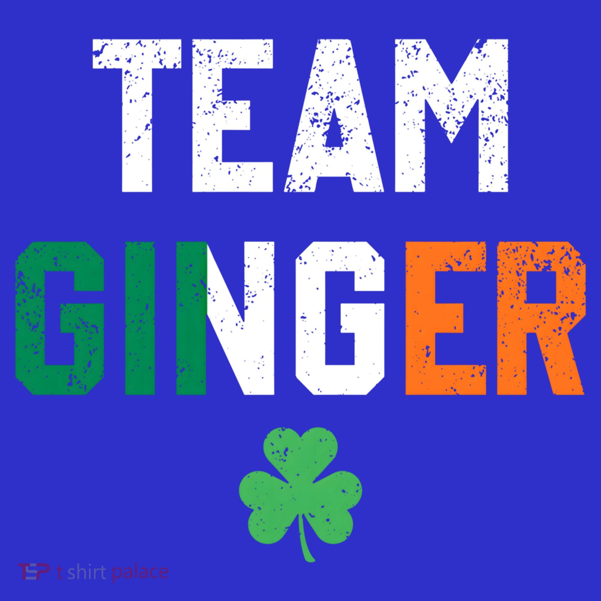Cute Red Head Team Ginger St Patricks Day Green Irish Flag Funny Gift Women's Tank Top