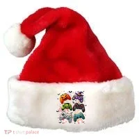 Cool Retro Halloween Gaming Controllers Santa Hat thumb 0