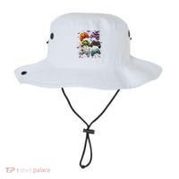 Cool Retro Halloween Gaming Controllers Bucket Hat thumb 0
