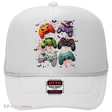 Cool Retro Halloween Gaming Controllers Hat