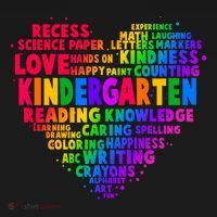 Cute Rainbow Heart Kindergarten Word Art Doggie Tank thumb 4