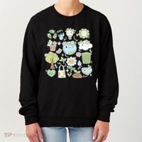 Cute Retro Hippie Celebrate Earth Day Women's Sweatshirt thumb 0