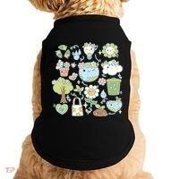 Cute Retro Hippie Celebrate Earth Day Doggie Tank thumb 0