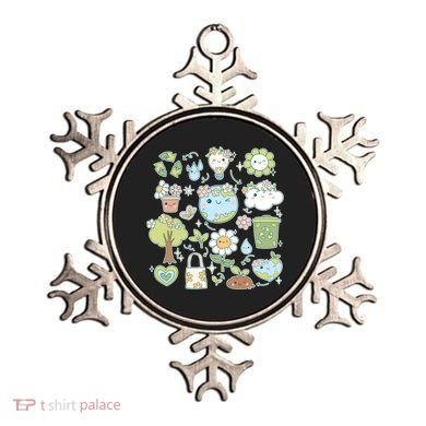 Cute Retro Hippie Celebrate Earth Day Ornament