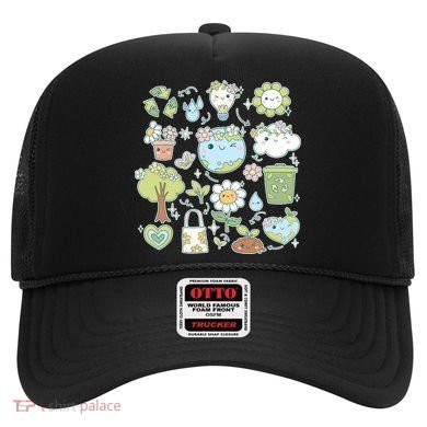 Cute Retro Hippie Celebrate Earth Day Hat