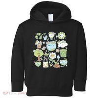 Cute Retro Hippie Celebrate Earth Day Toddler Hoodie thumb 0