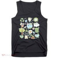 Cute Retro Hippie Celebrate Earth Day Tank Top thumb 0