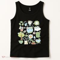 Cute Retro Hippie Celebrate Earth Day Tank Top thumb 2