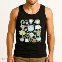 Cute Retro Hippie Celebrate Earth Day Tank Top thumb 3