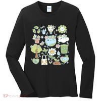 Cute Retro Hippie Celebrate Earth Day Women's Long Sleeve Shirt thumb 0