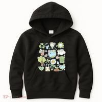 Cute Retro Hippie Celebrate Earth Day Kids Hoodie thumb 0