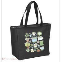 Cute Retro Hippie Celebrate Earth Day Tote Bag thumb 2