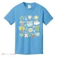 Cute Retro Hippie Celebrate Earth Day Kids T-Shirt thumb 0