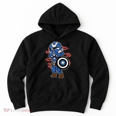 Captain Robotic Helmet Trooper Hoodie
