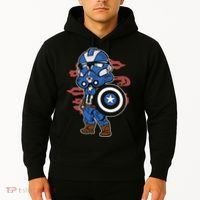Captain Robotic Helmet Trooper Hoodie thumb 2