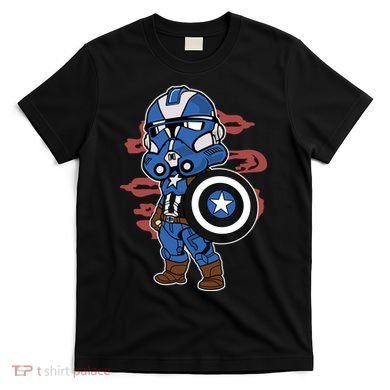 Captain Robotic Helmet Trooper T-Shirt