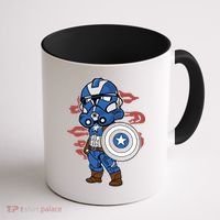 Captain Robotic Helmet Trooper Coffee Mug thumb 1
