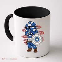 Captain Robotic Helmet Trooper Coffee Mug thumb 0