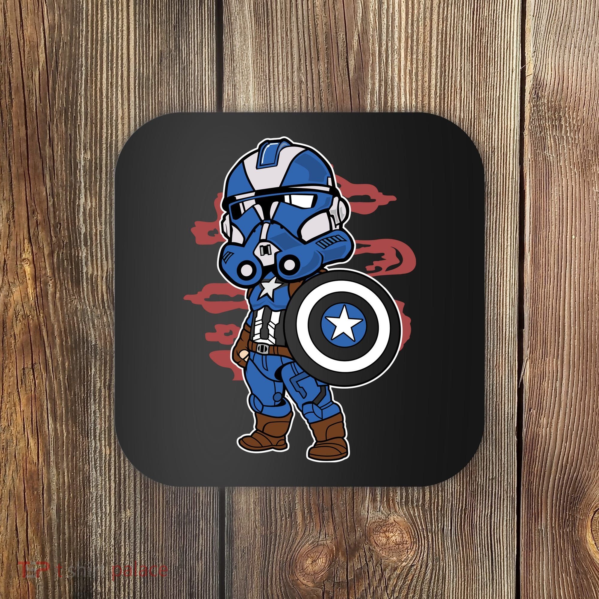 Captain Robotic Helmet Trooper Coaster
