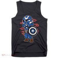 Captain Robotic Helmet Trooper Tank Top thumb 0