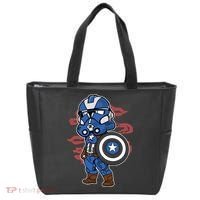 Captain Robotic Helmet Trooper Tote Bag thumb 0