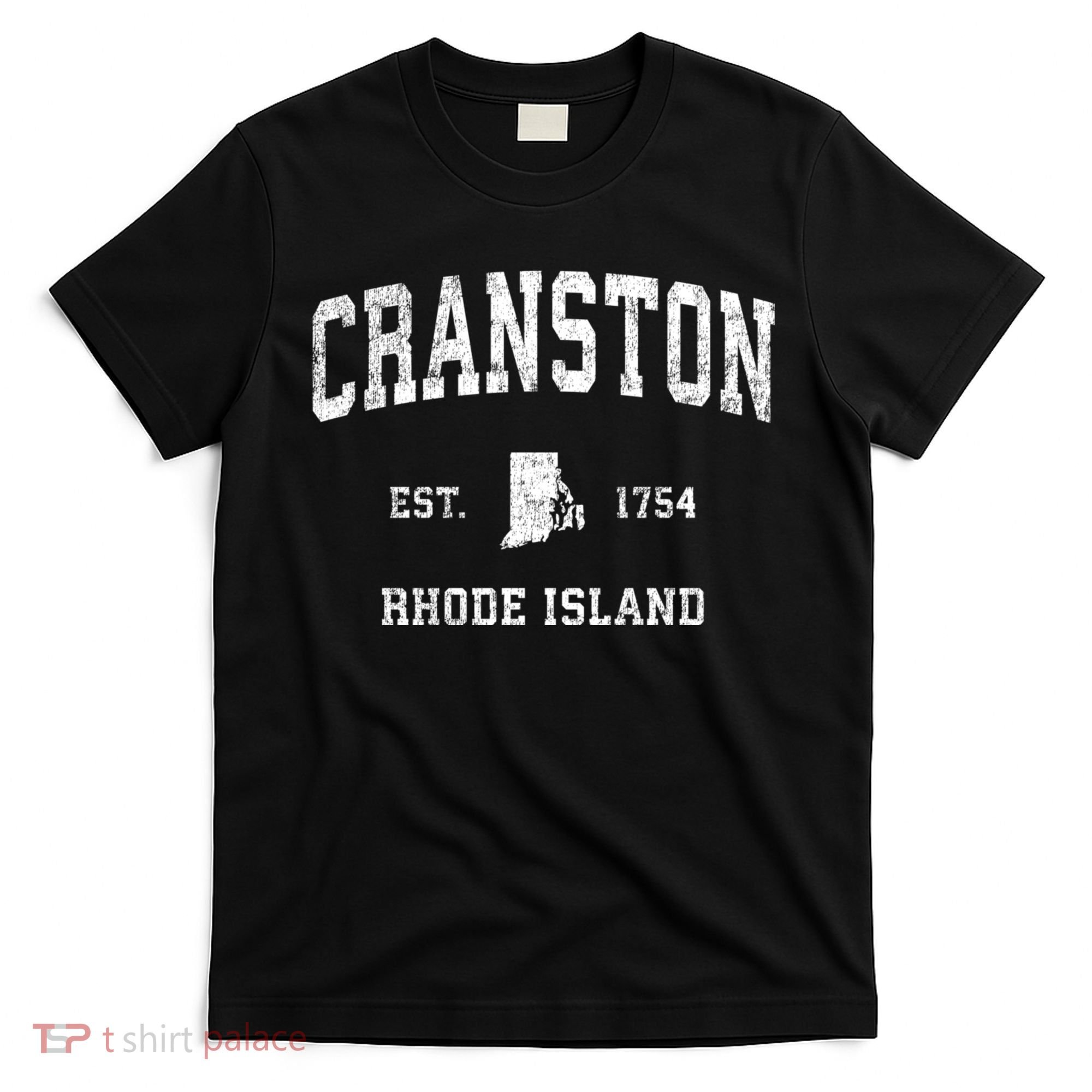 Cranston Rhode Island Ri Vintage Sports T-Shirt