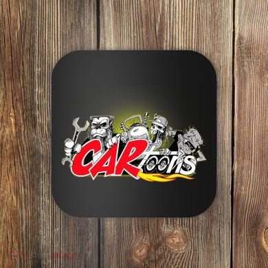 Cartoons Rust In Peace Design Coaster