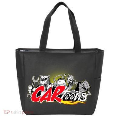 Cartoons Rust In Peace Design Tote Bag