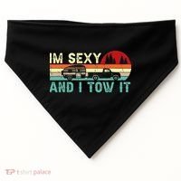 Camping RV Im Sexy And I Tow It RV Camper USA-Made Doggie Bandana thumb 0