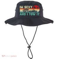Camping RV Im Sexy And I Tow It RV Camper Bucket Hat thumb 0