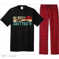 Camping RV Im Sexy And I Tow It RV Camper Pajama Set thumb 0