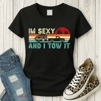 Camping RV Im Sexy And I Tow It RV Camper Women's T-Shirt thumb 3