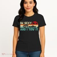 Camping RV Im Sexy And I Tow It RV Camper Women's T-Shirt thumb 4