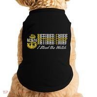 Chief Retired I Stood The Watch Doggie Tank thumb 0