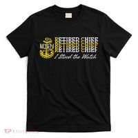 Chief Retired I Stood The Watch T-Shirt thumb 0