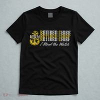 Chief Retired I Stood The Watch T-Shirt thumb 5