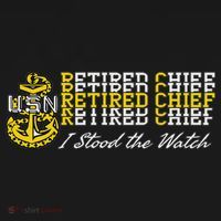Chief Retired I Stood The Watch Mousepad thumb 1